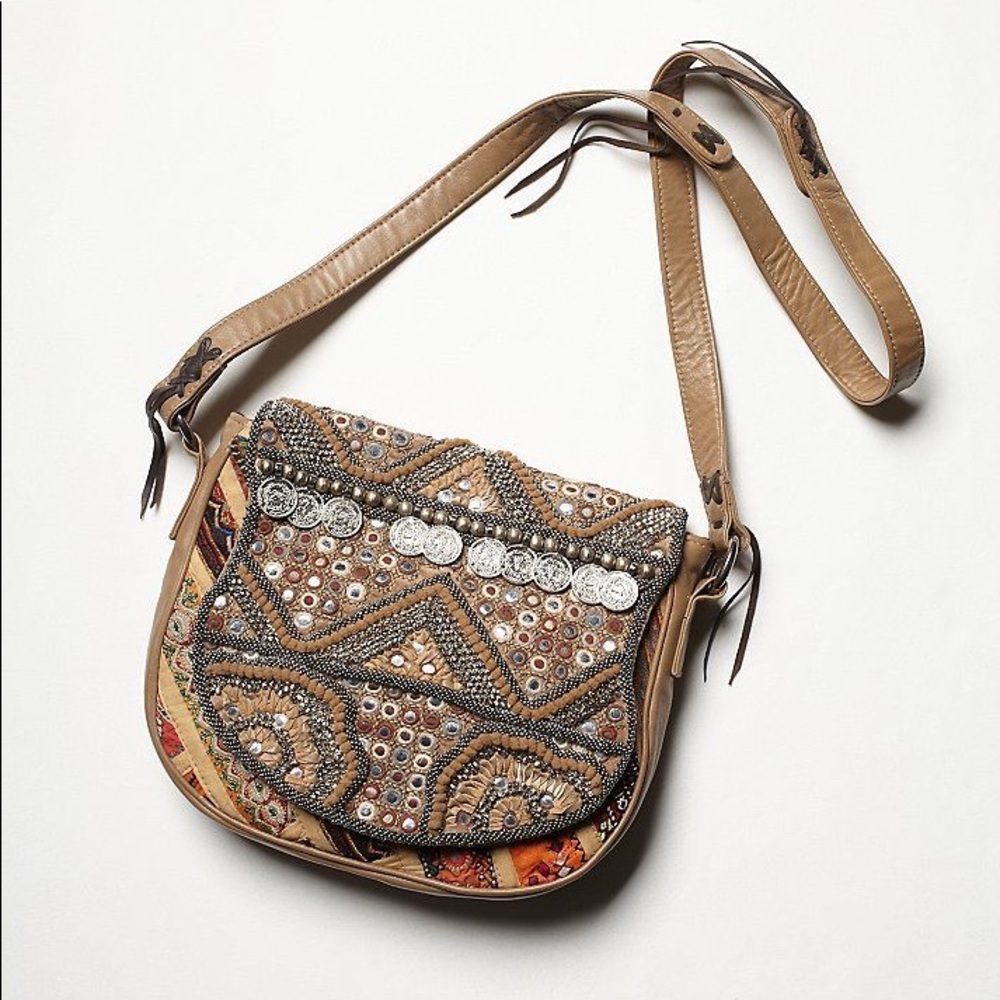 ✨Host Pick✨ Free People Boho Leather Crossbody